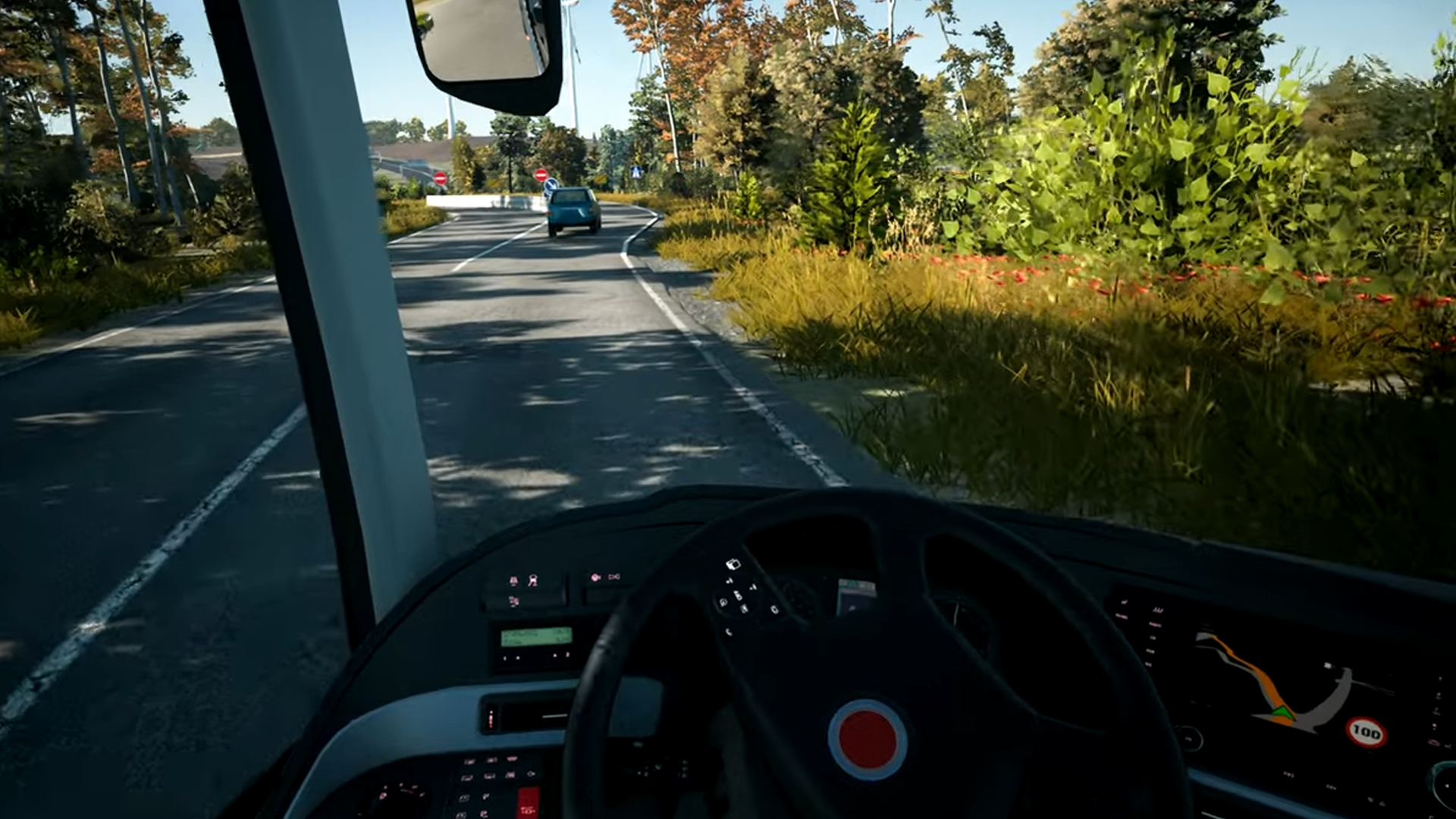 Bus Simulator: ultimate Coach ゲームのスクリーンショット