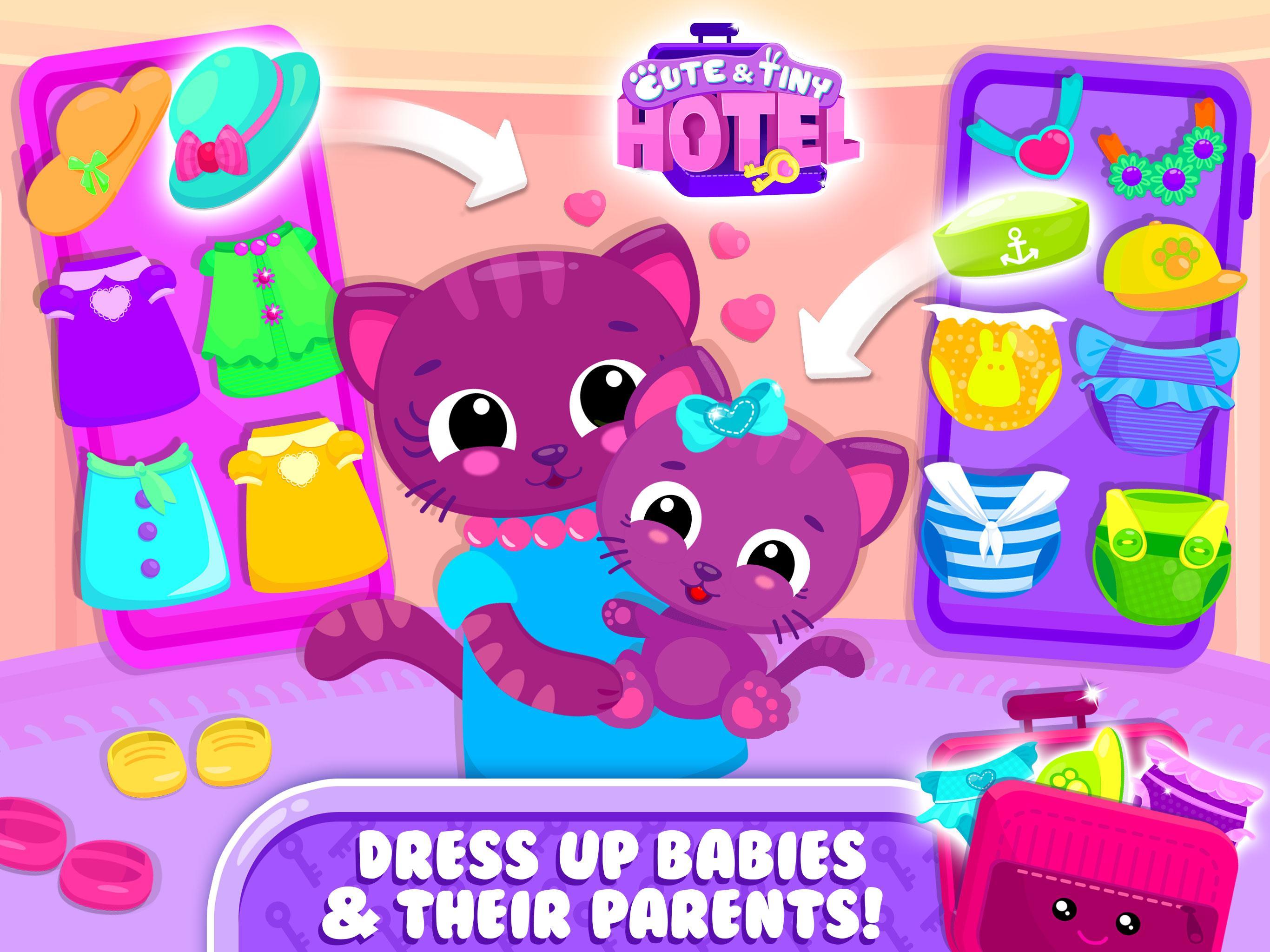 Cute & Tiny Hotel - Family Vacation Adventures Game Screenshot