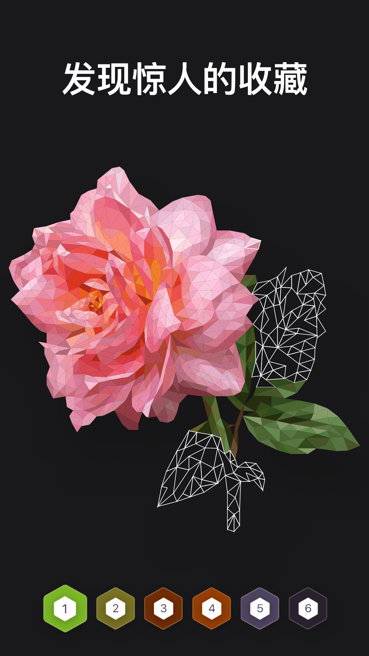 Polygon - 按數字顏色為您繪製美麗的藝術畫 遊戲截圖