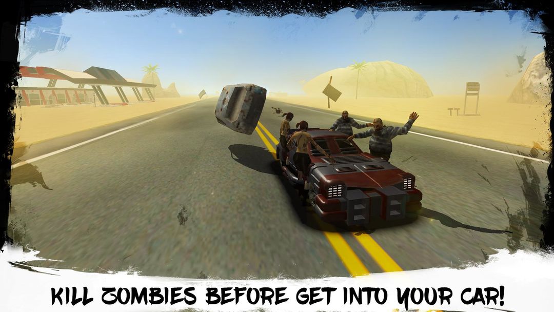 Zombie Race 게임 스크린 샷