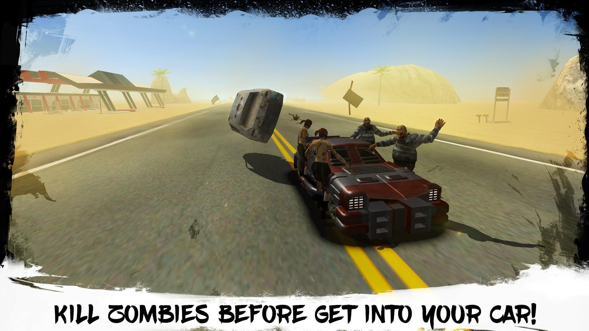 Zombie Race Game Screenshot