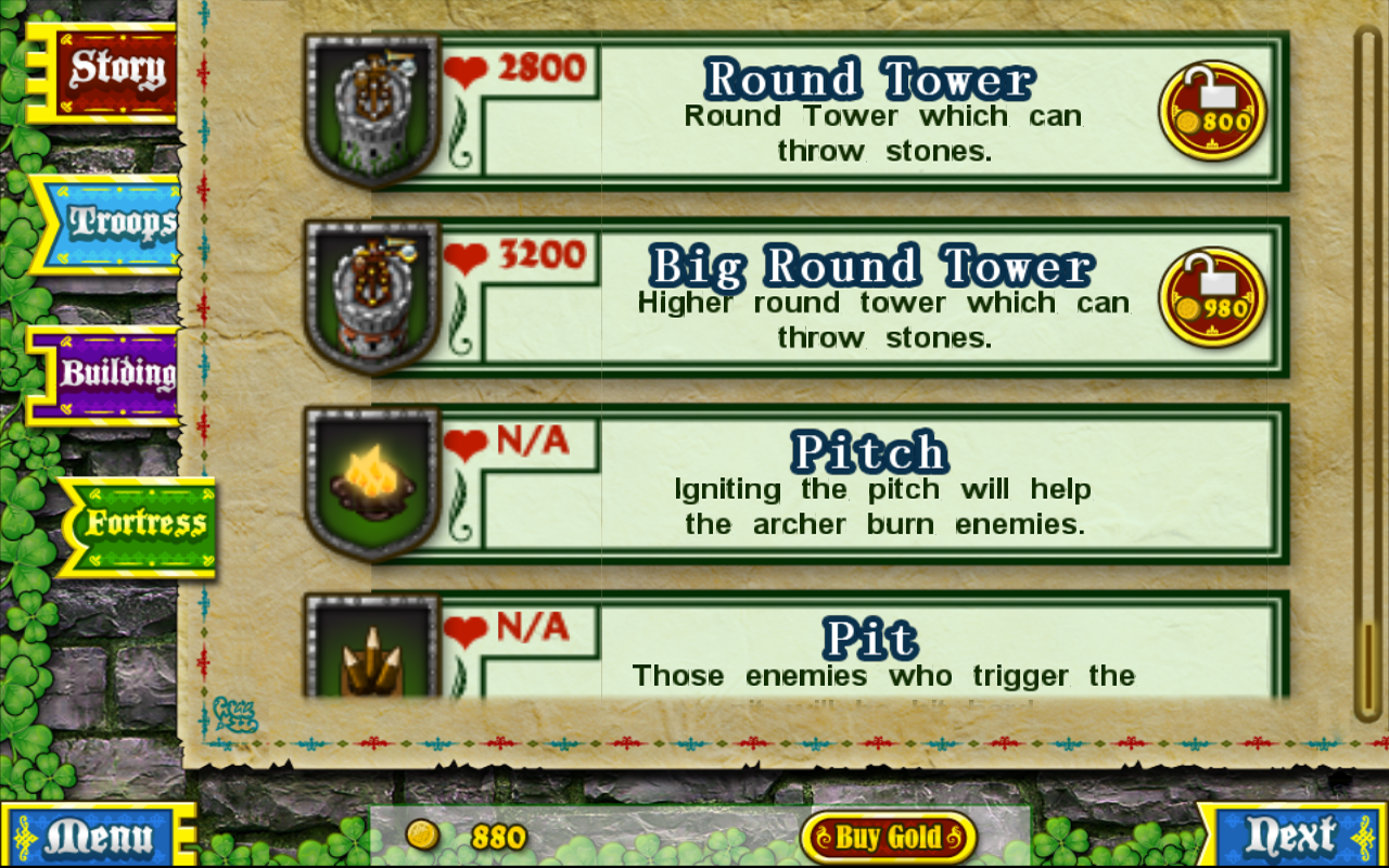 Fortress Under Siege HD Game Screenshot