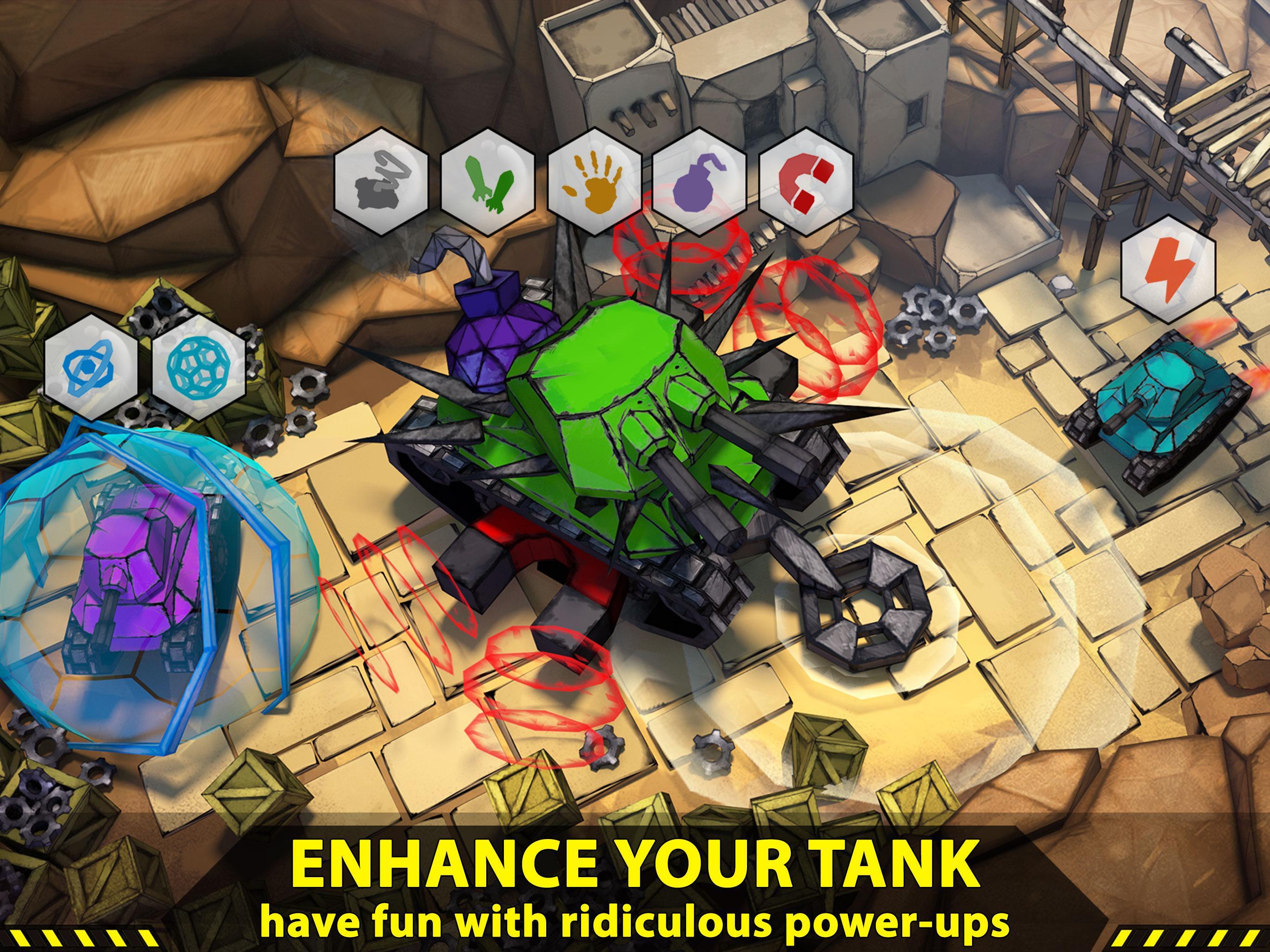 Crash of Tanks: Pocket Mayhem ภาพหน้าจอเกม