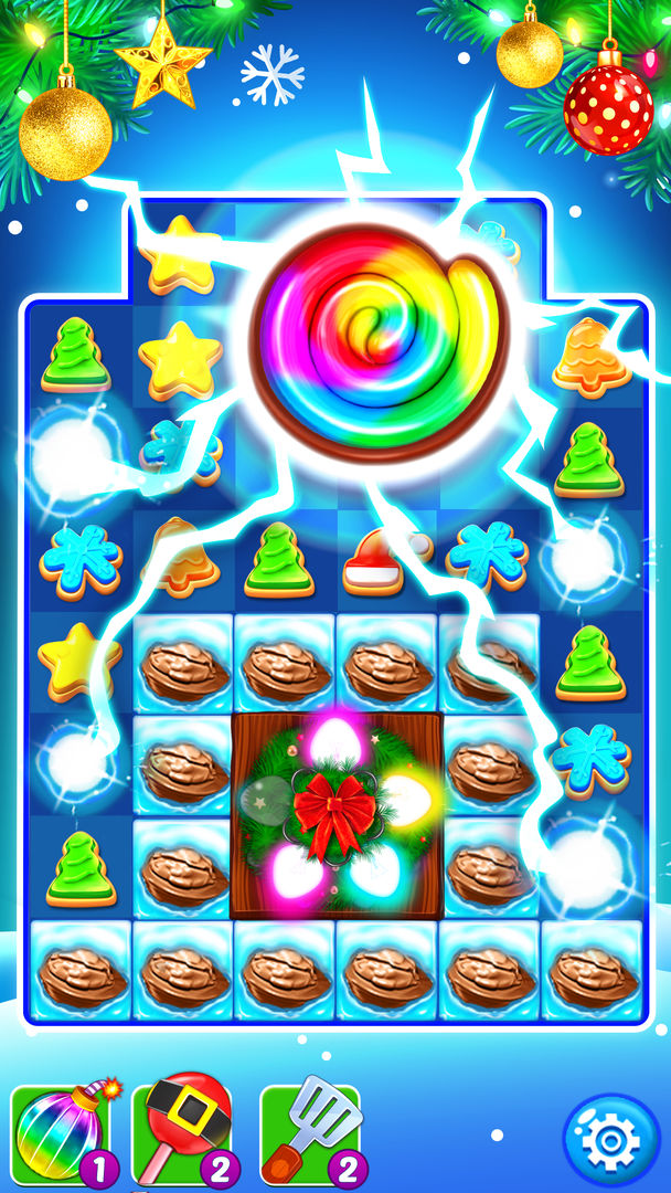 Christmas Cookie: Match 3 Game screenshot game