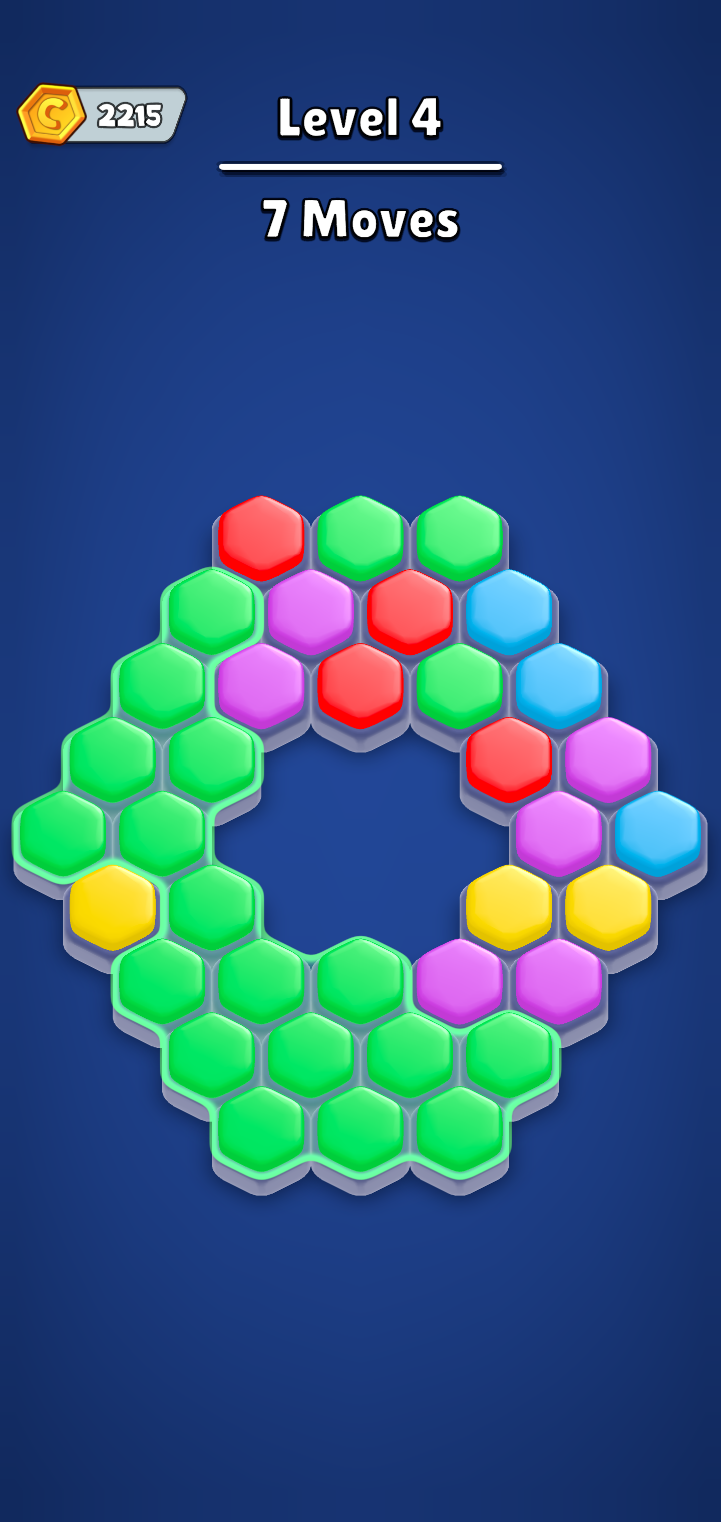 Hexa Fill: Color Sort Puzzle Game Screenshot