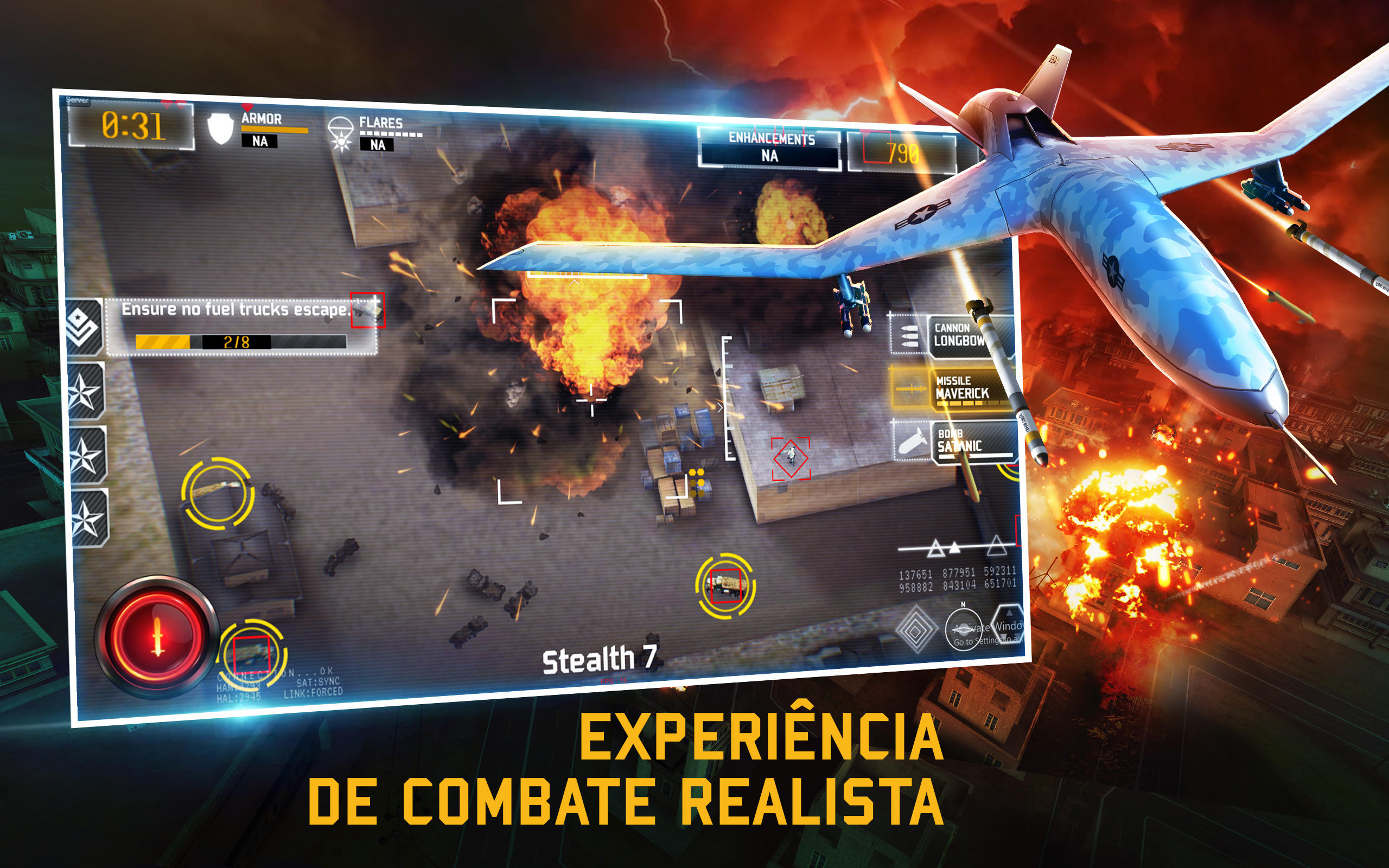 Captura de Tela do Jogo DRONE SHADOW STRIKE 3