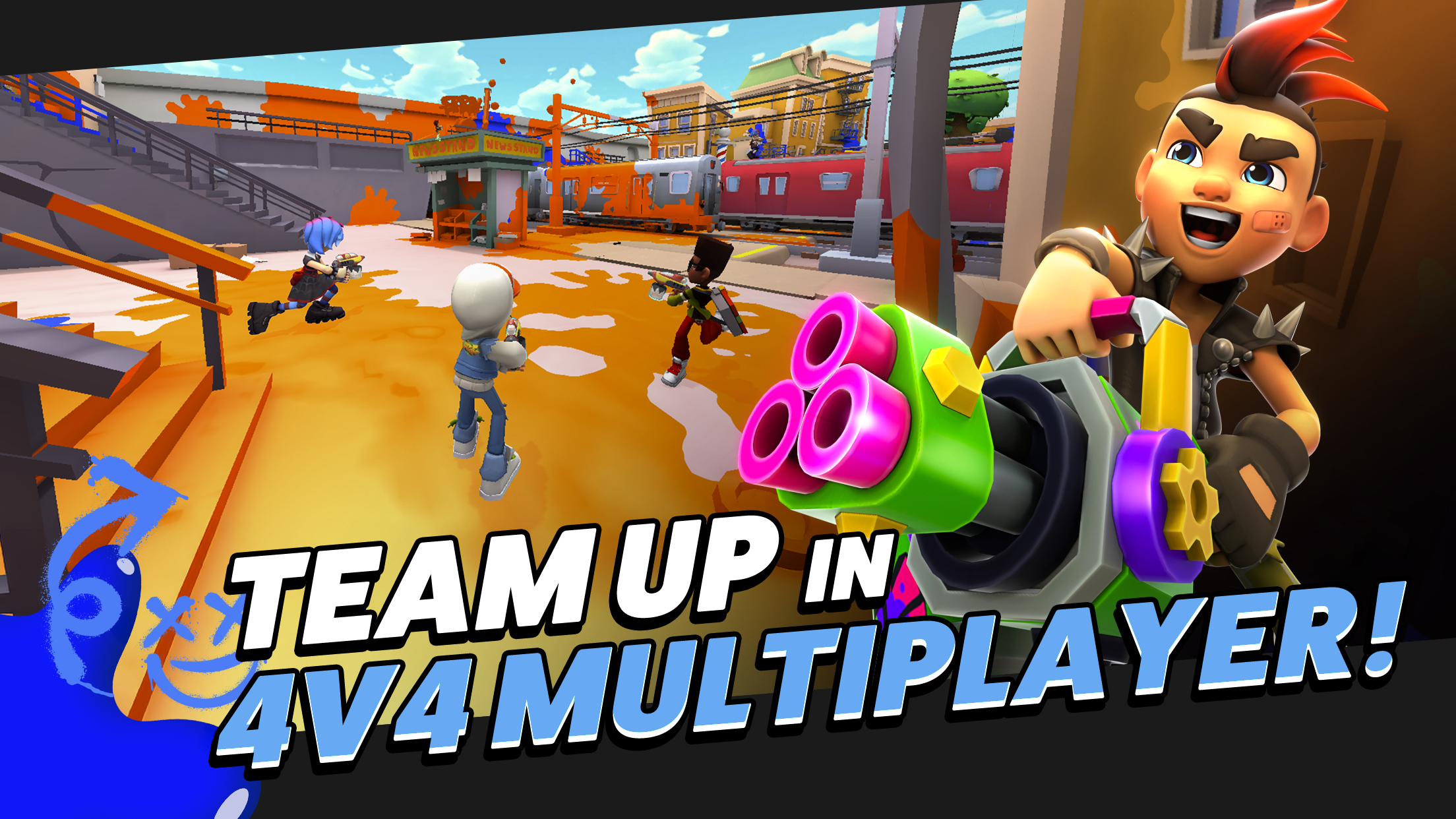 Paint Brawl Game Screenshot