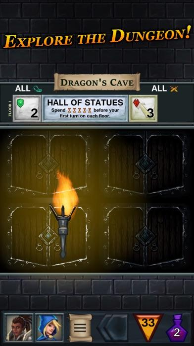 Screenshot of One Deck Dungeon