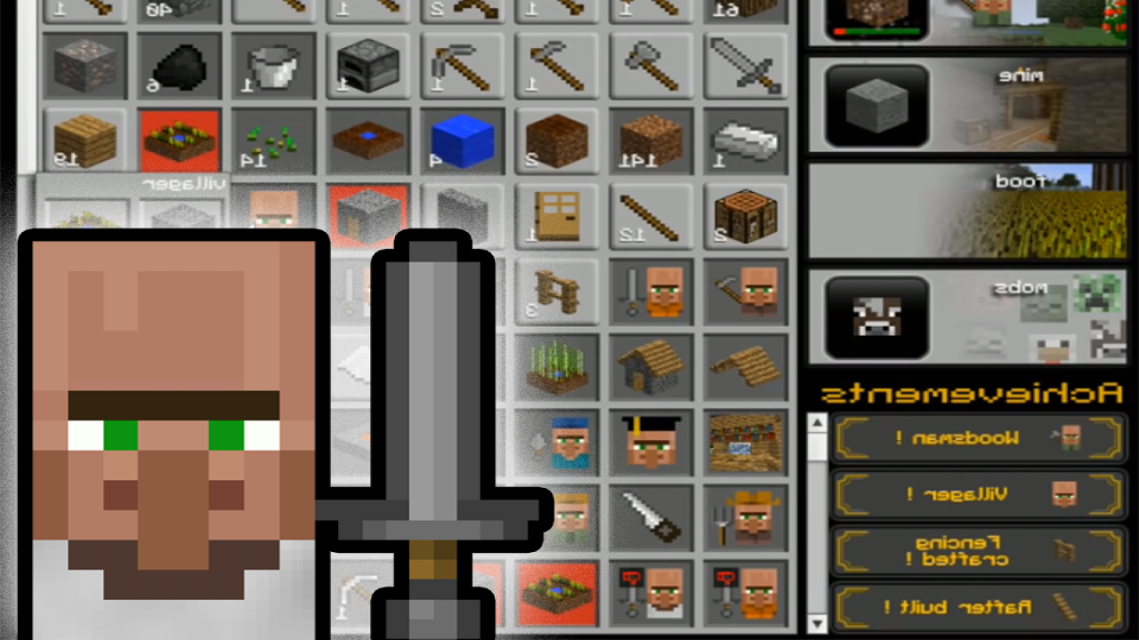 Screenshot of Grinding Crafter
