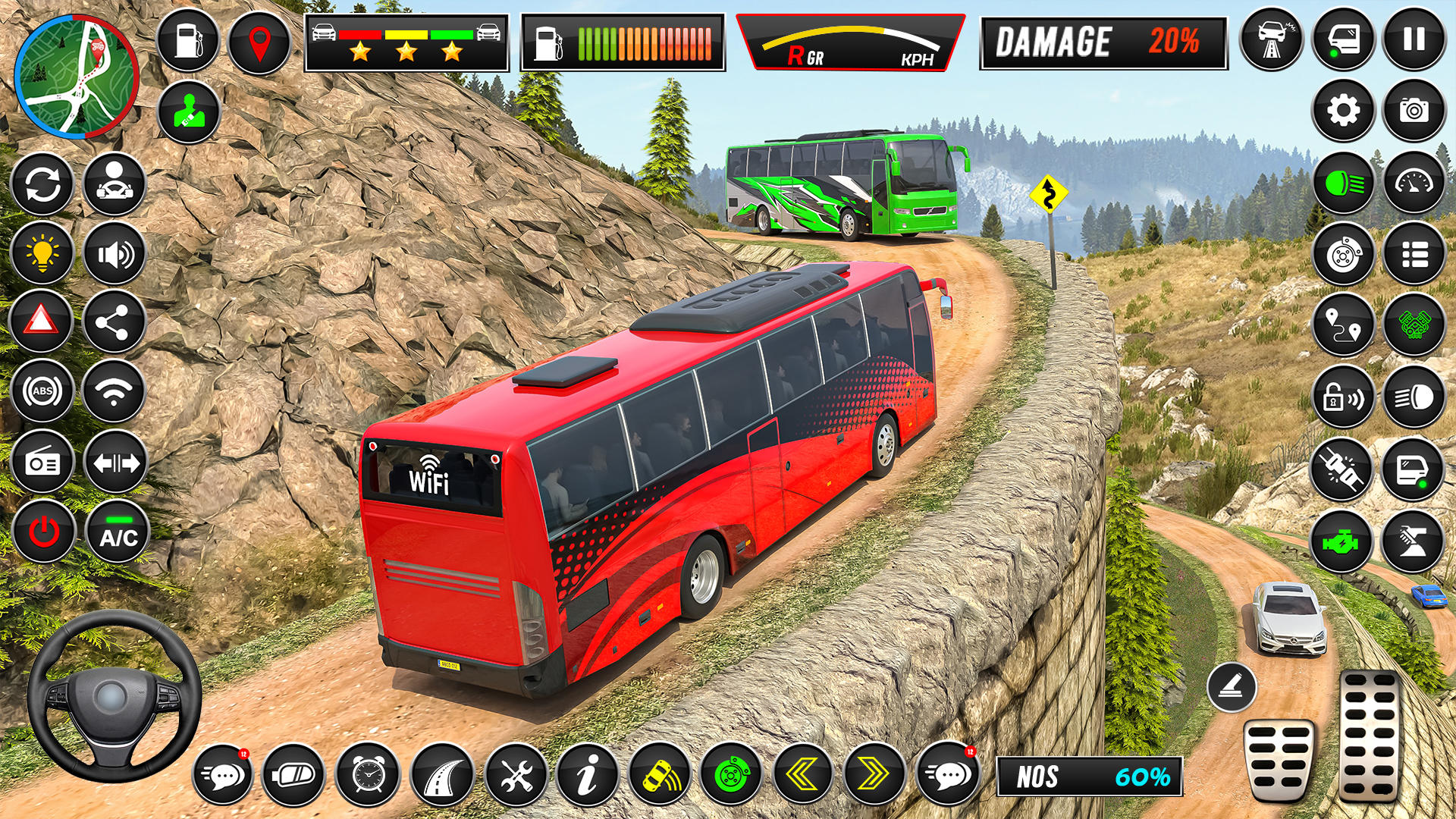 Bus Driving Game Bus Game 3D ภาพหน้าจอเกม