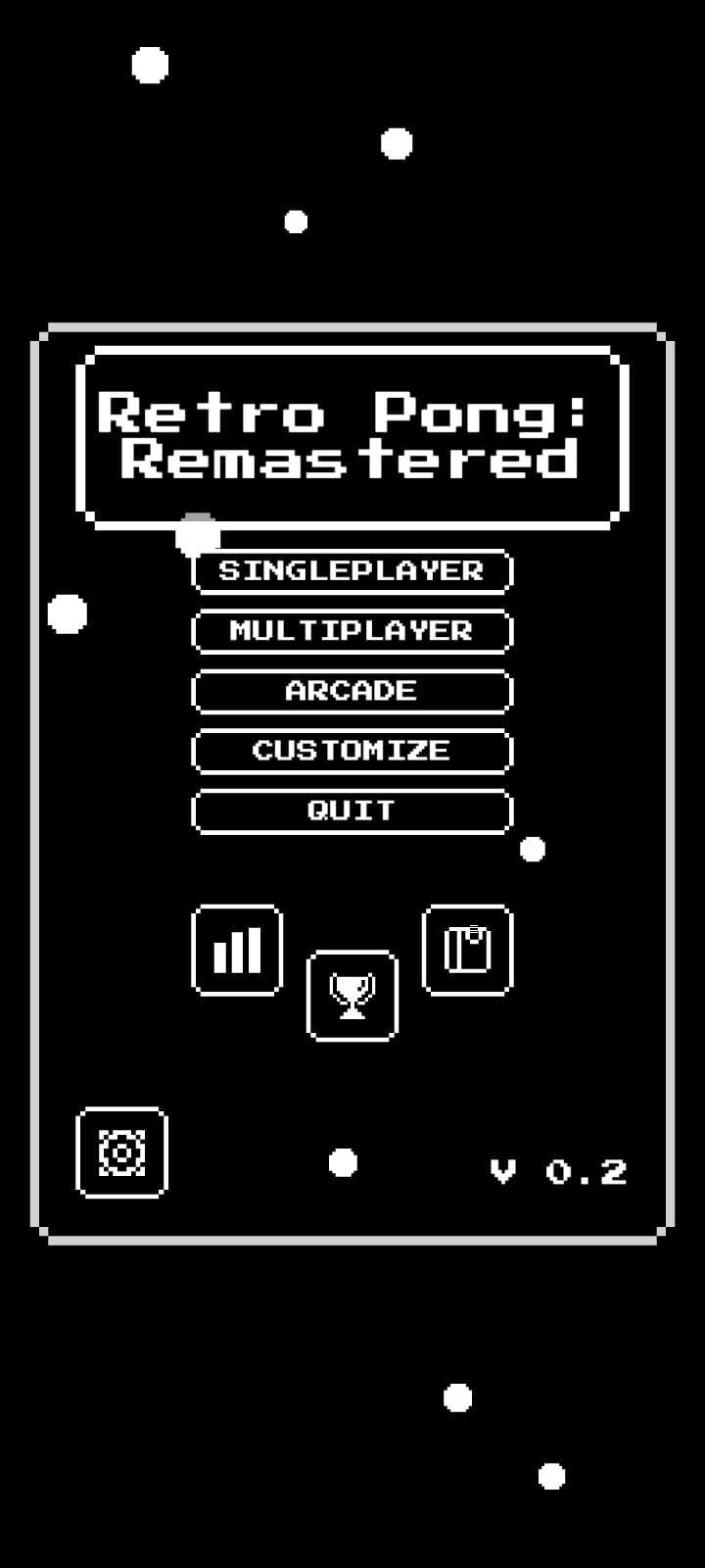 Retro Pong: Remastered Game Screenshot