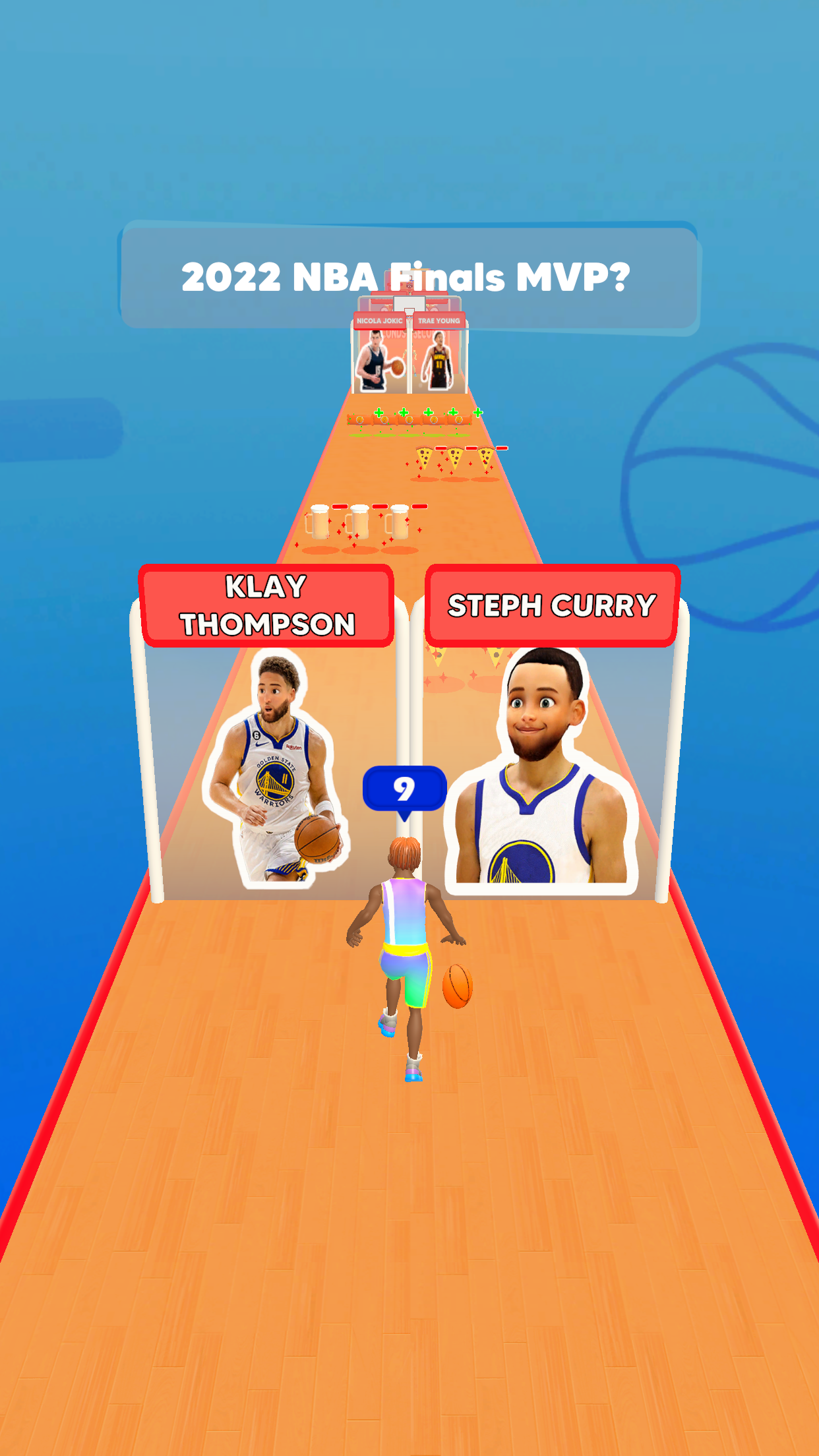 Screenshot of Hoop Hero 3D