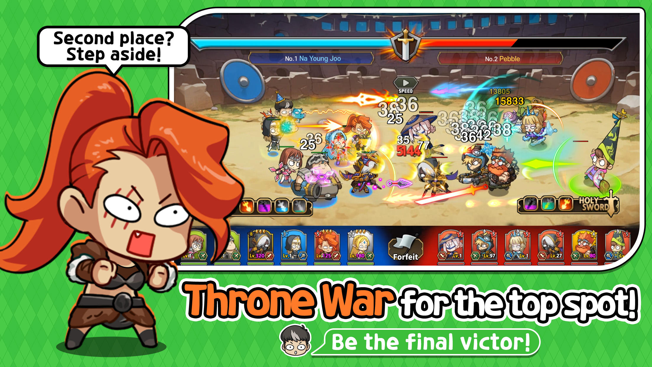Heroes & Gear? Yoink! Game Screenshot