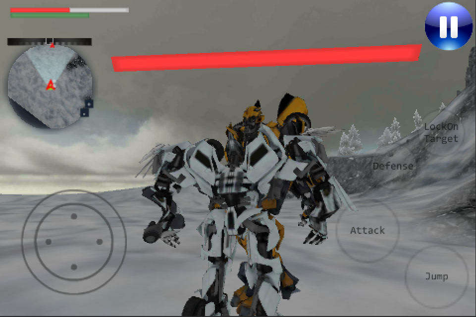 Futuristic Robot X Ray Battle Game Screenshot