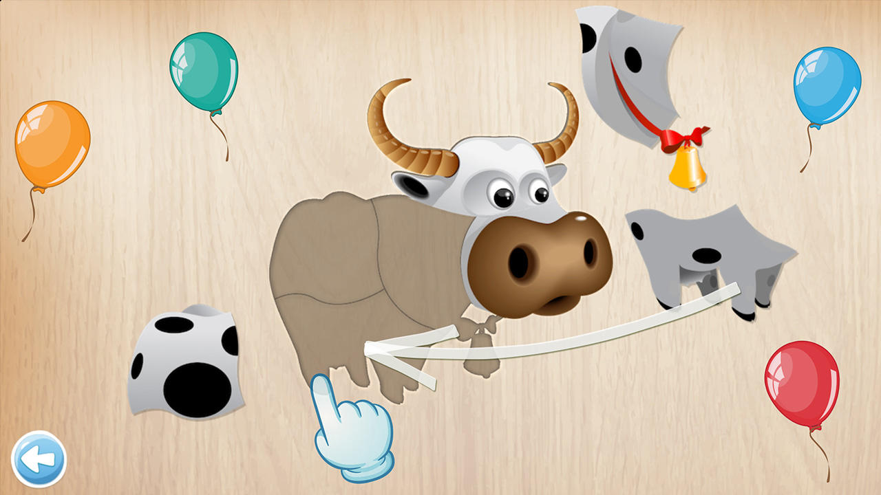 Animals Puzzle for Kids screenshot game