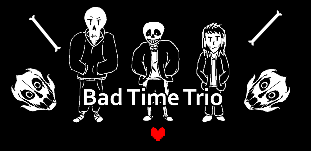 Screenshot of the video of Undertale Bad Time Trio