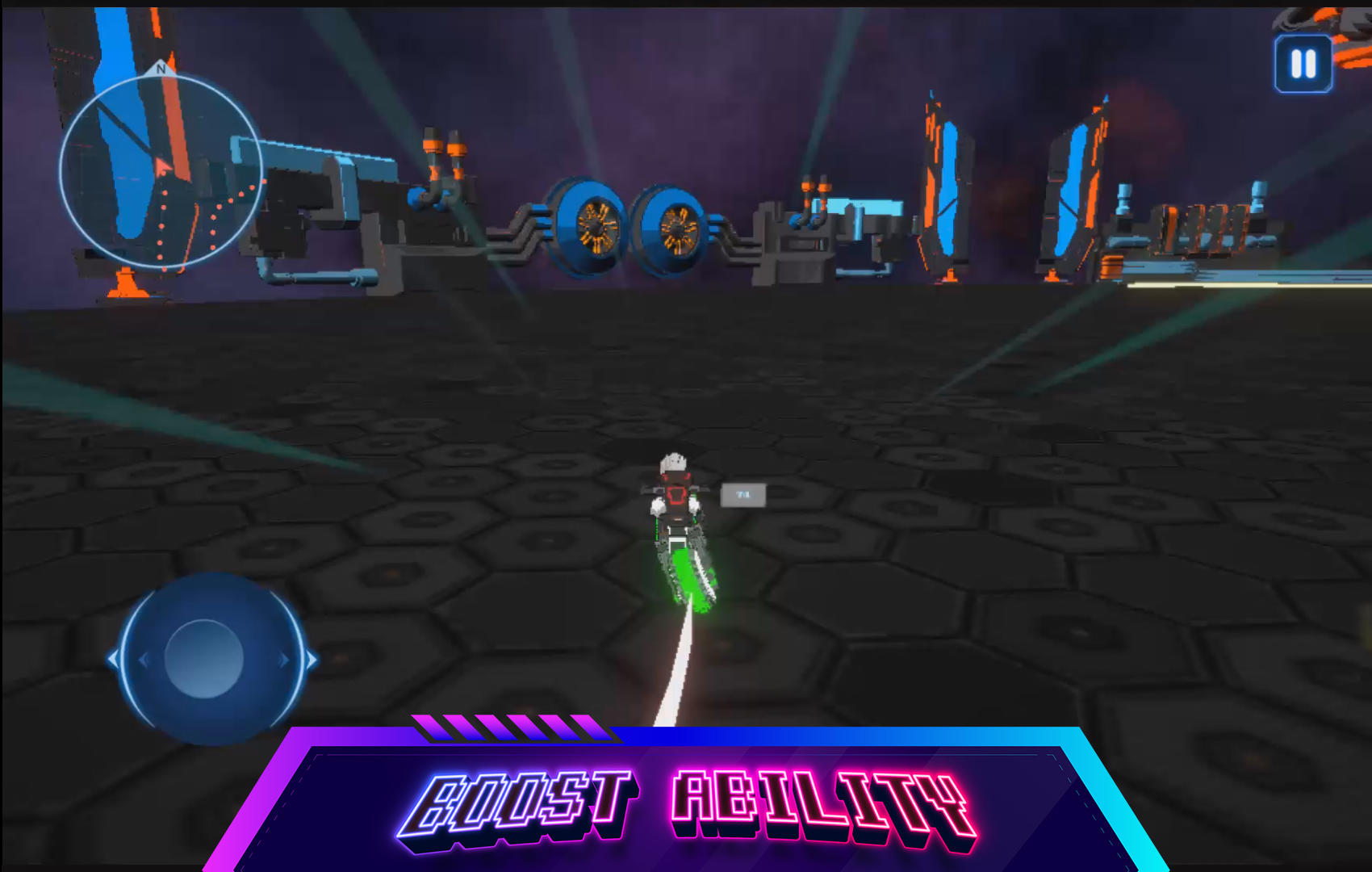 HoloBike 3D Game Screenshot