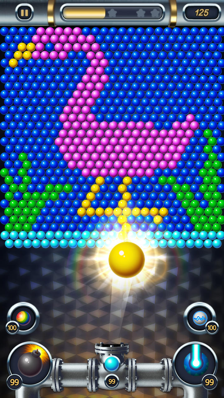 Cuplikan Layar Game Bubble Shooter Mania-Pop Blast