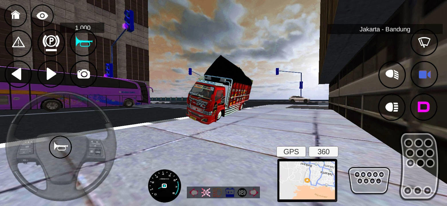 Basuri Truk Simulator 2024 Game Screenshot