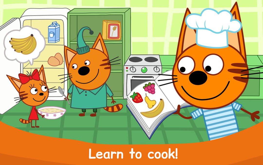 Screenshot of Kid-E-Cats: Kids Cooking Games