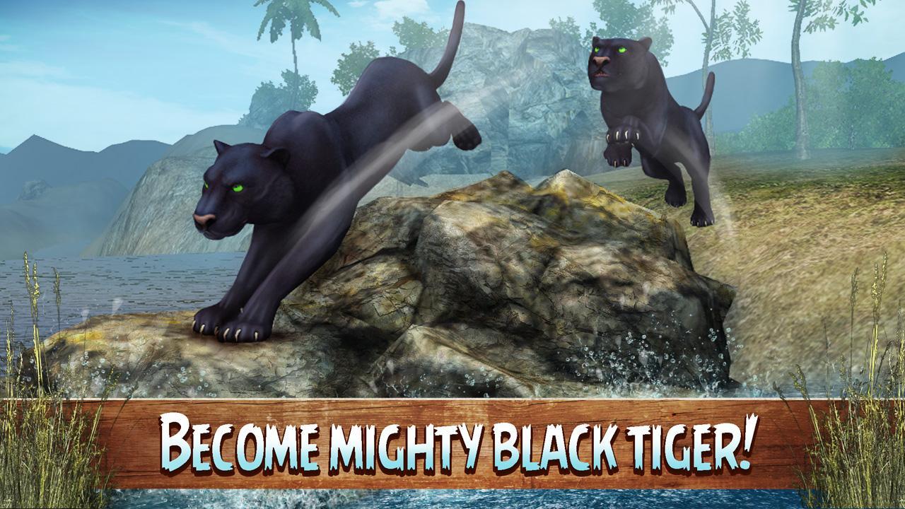 Black Tiger Simulator 3D Game Screenshot