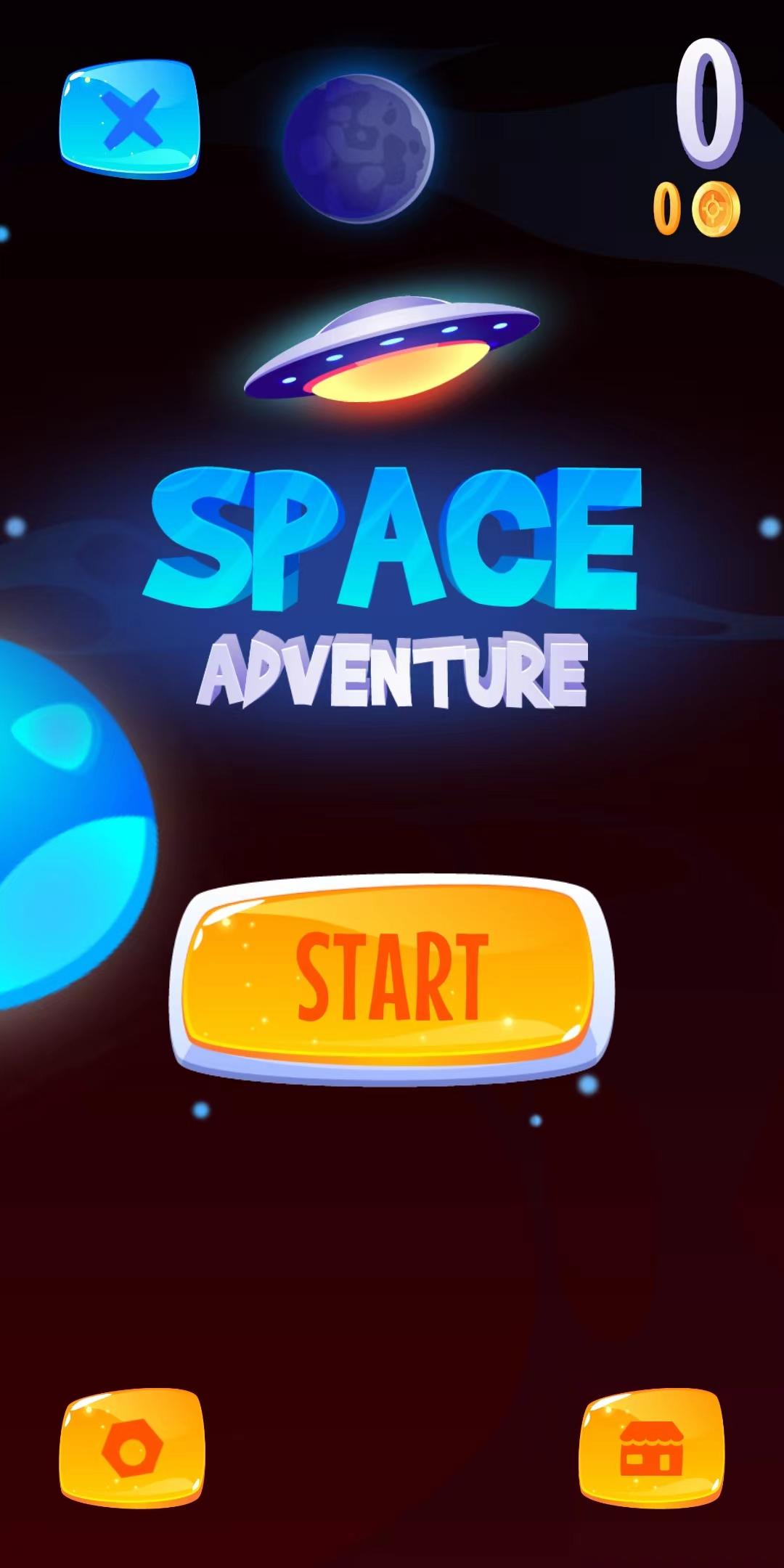 Captura de Tela do Jogo Space Adventure