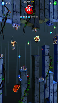 Jumping Knight Game Screenshot