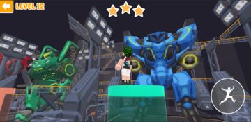 Robot factory parkour mecha Game Screenshot