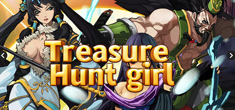 Banner of Treasure Hunt girl 