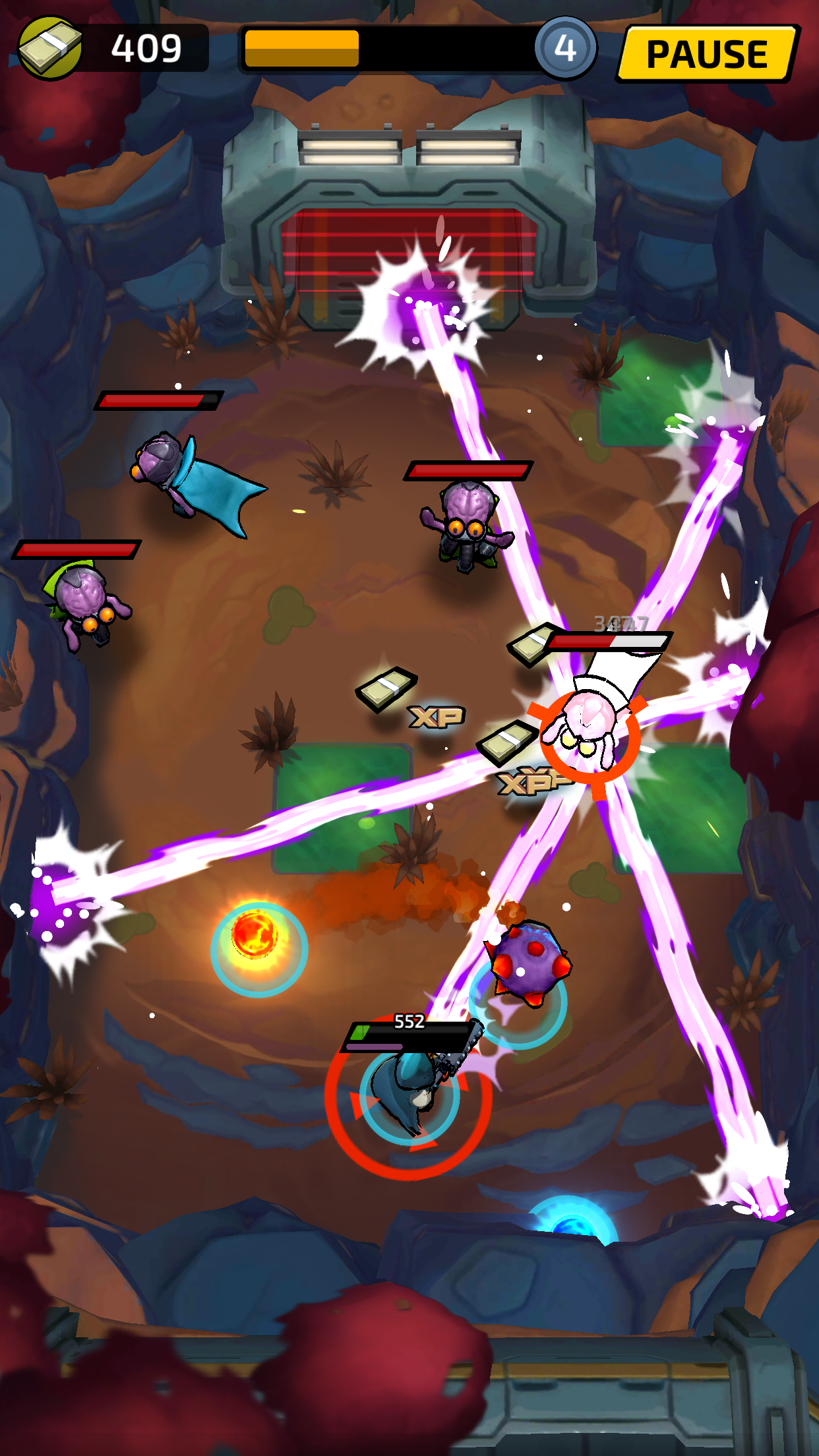 Impossible Space: A Space Hero Game Screenshot