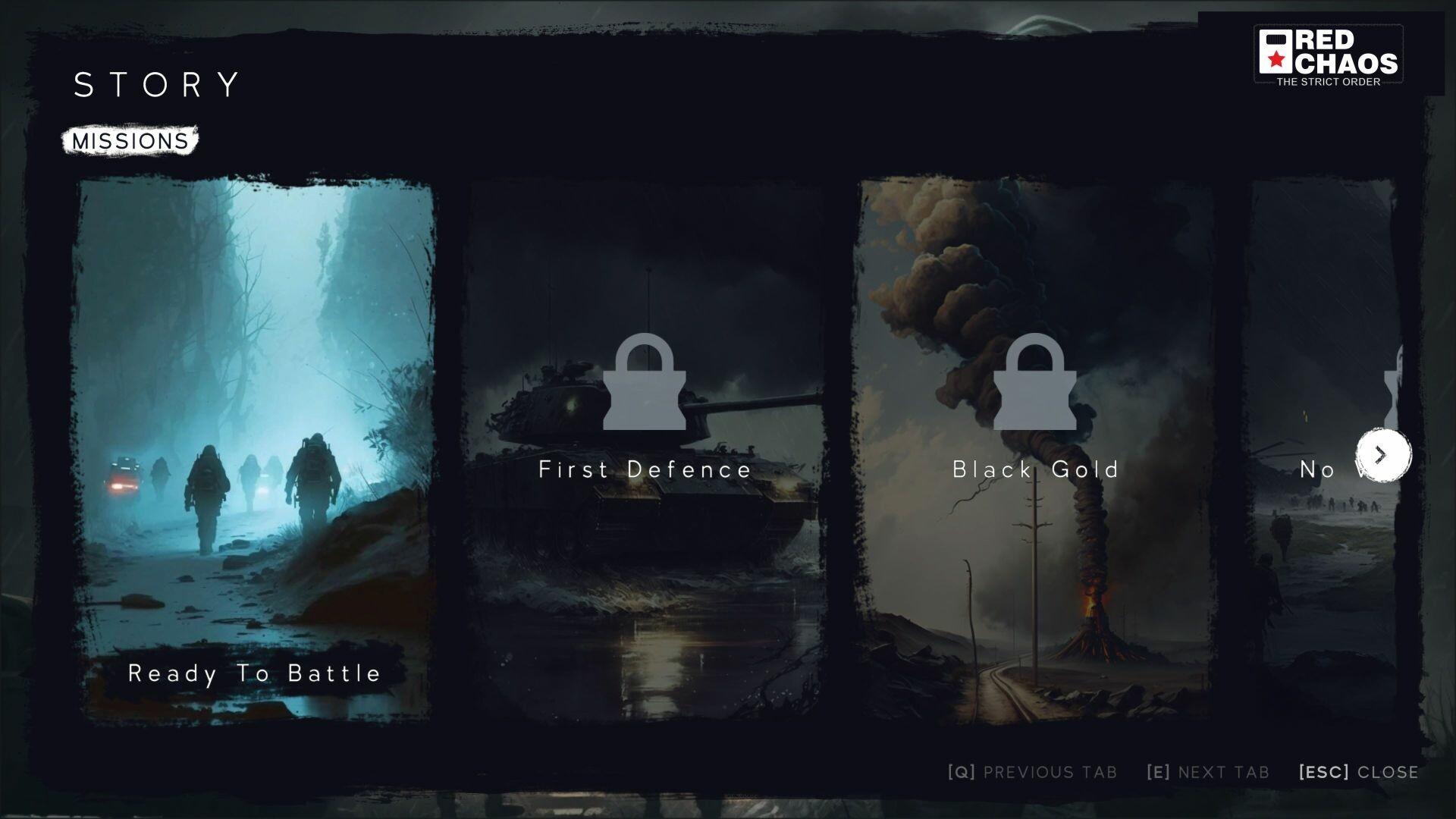 Red Chaos - The Strict Order Game Screenshot