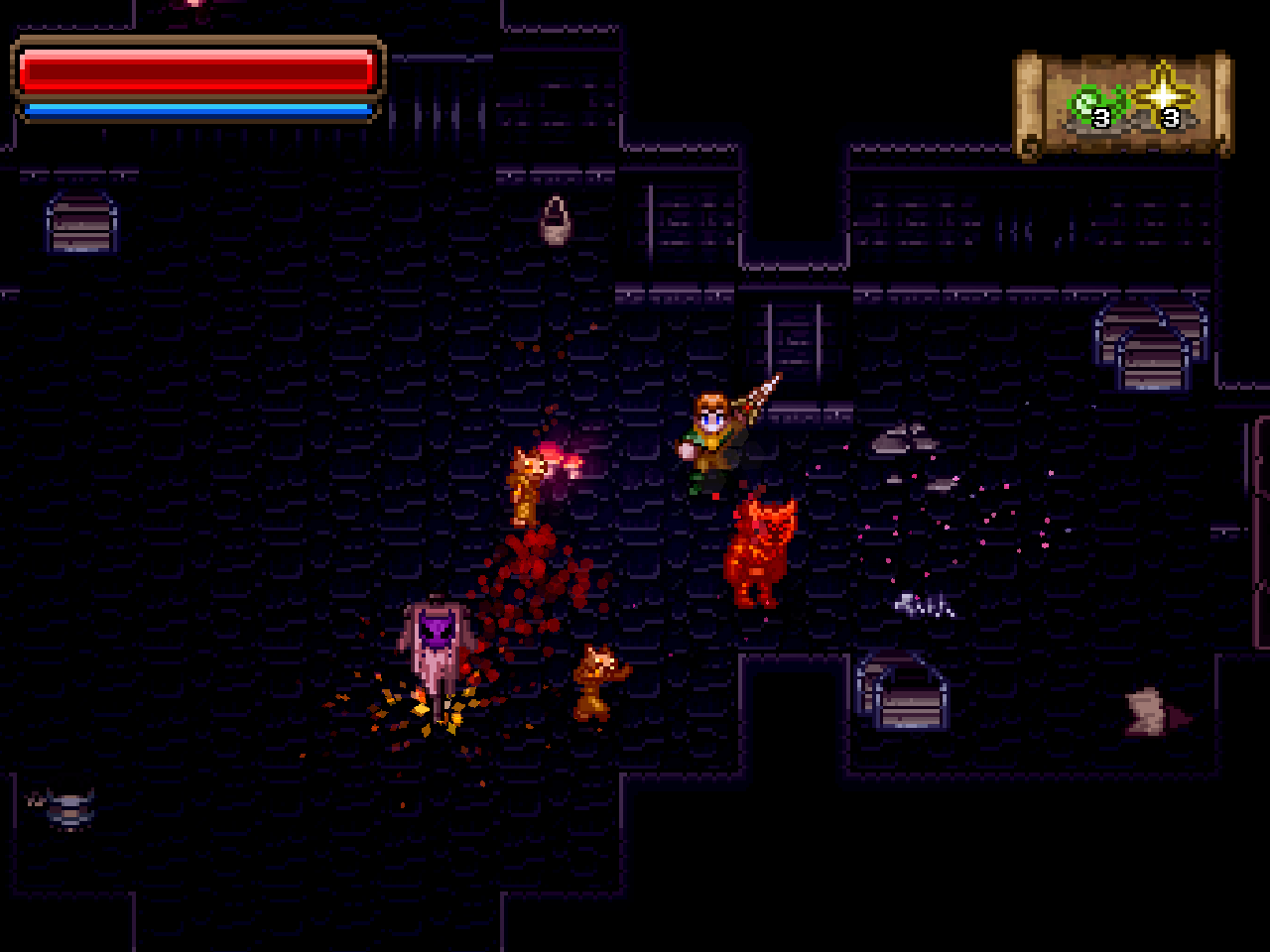 Wayward Souls Game Screenshot