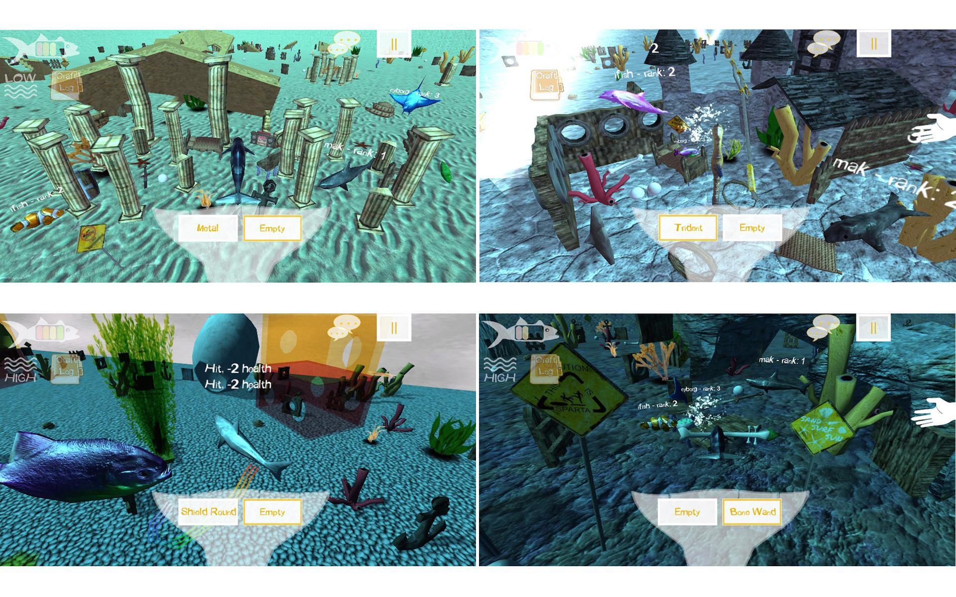Ocean Craft Multiplayer - Lite Game Screenshot