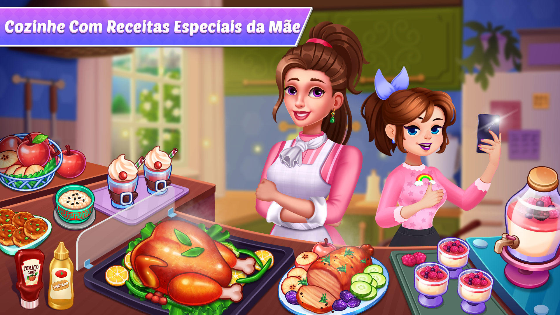 Captura de Tela do Jogo Jogos de culinária da mamãe