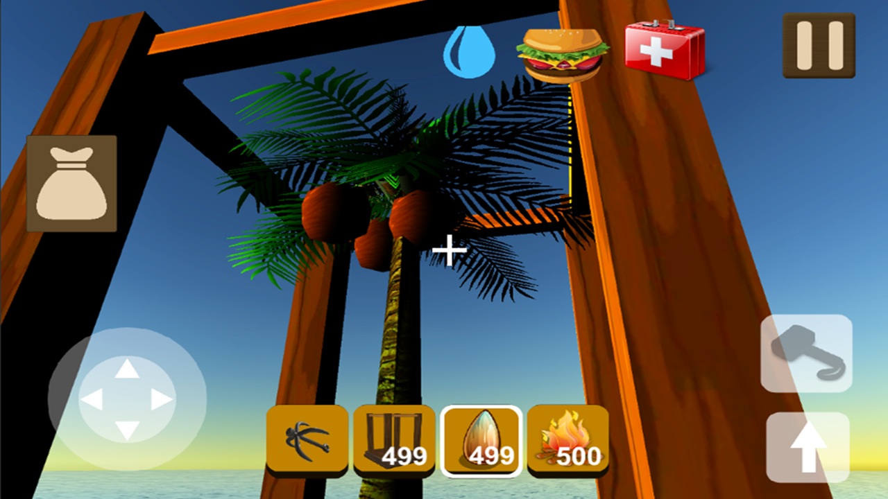 Raft Survival Craft.io Game Screenshot