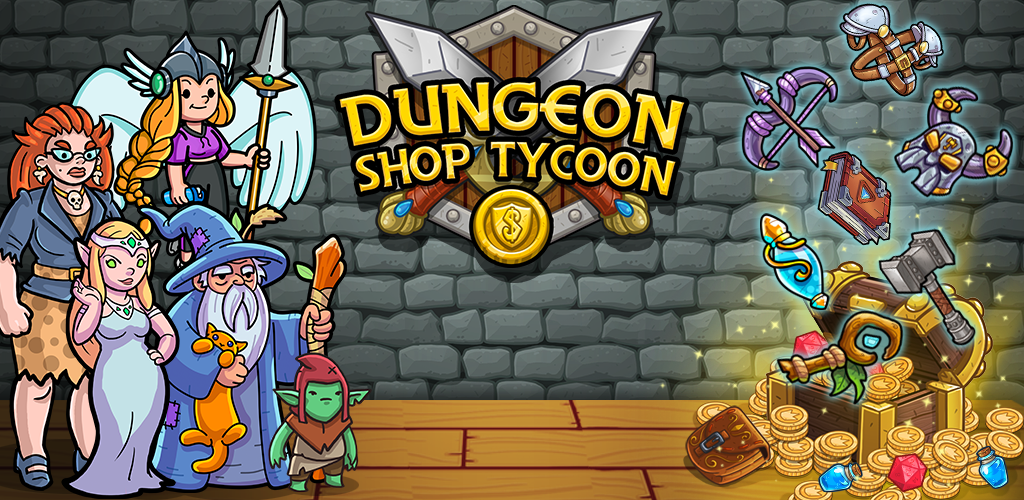Banner of Dungeon Shop Tycoon: งานฝีมือและ 1.784.11