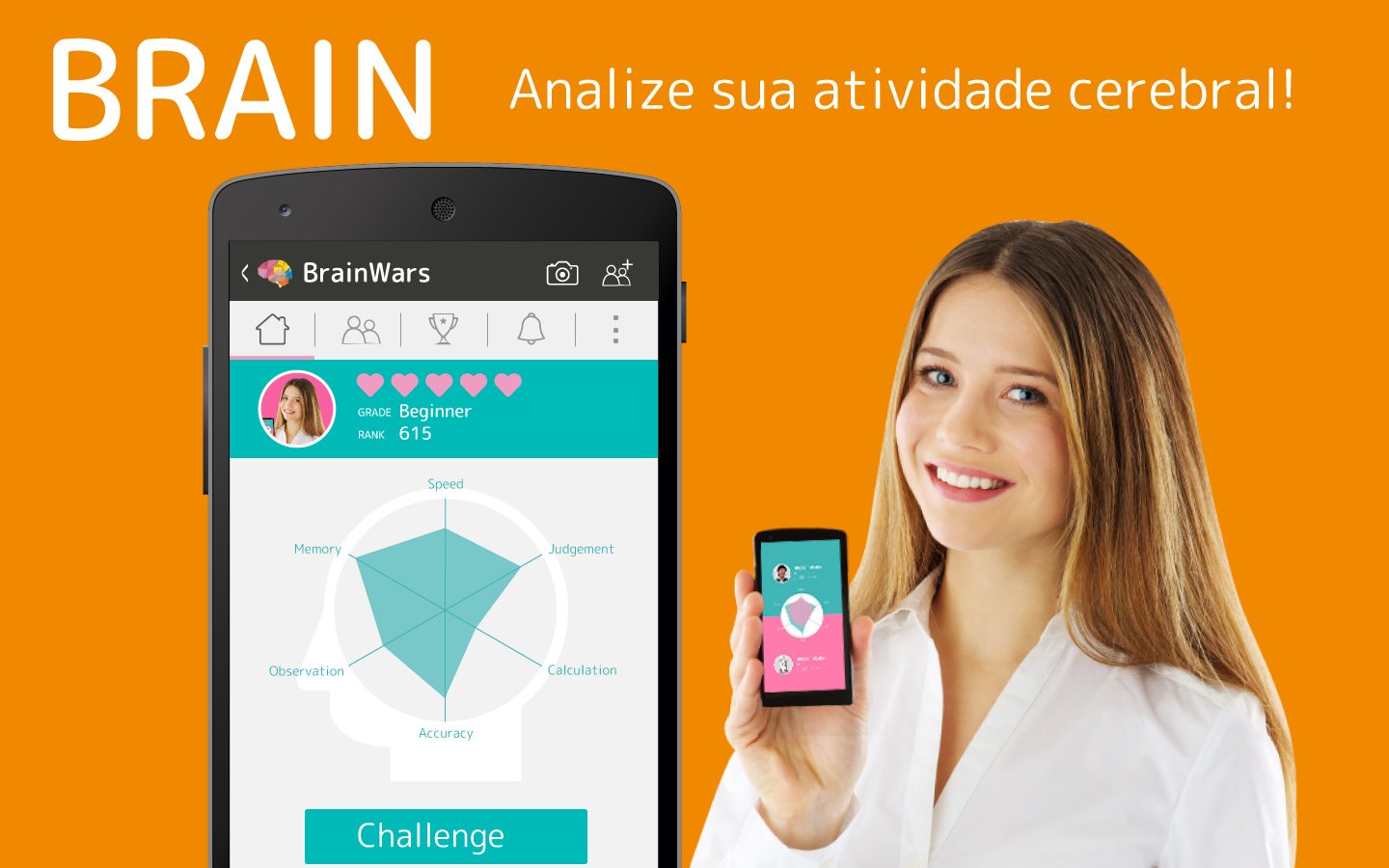 Captura de Tela do Jogo Brain Wars