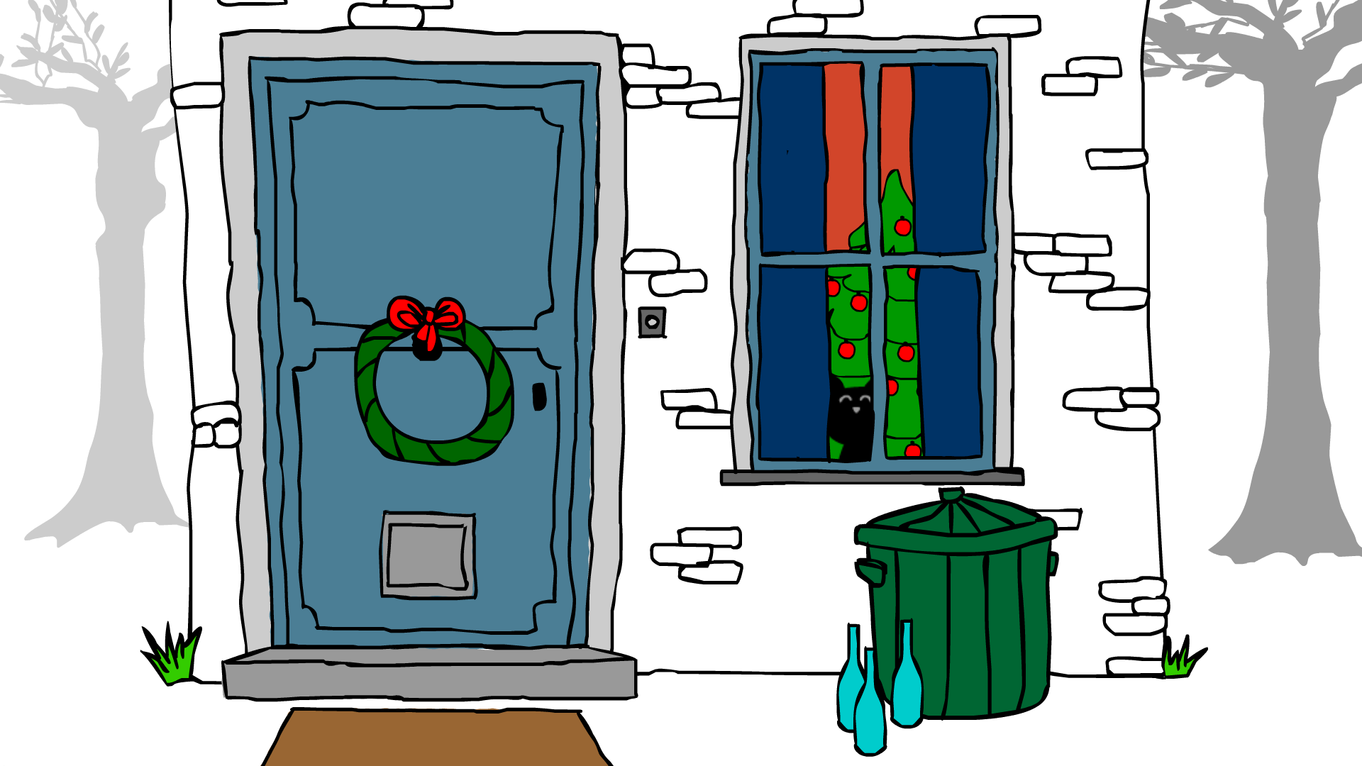 Cuplikan Layar Game Where is cat?