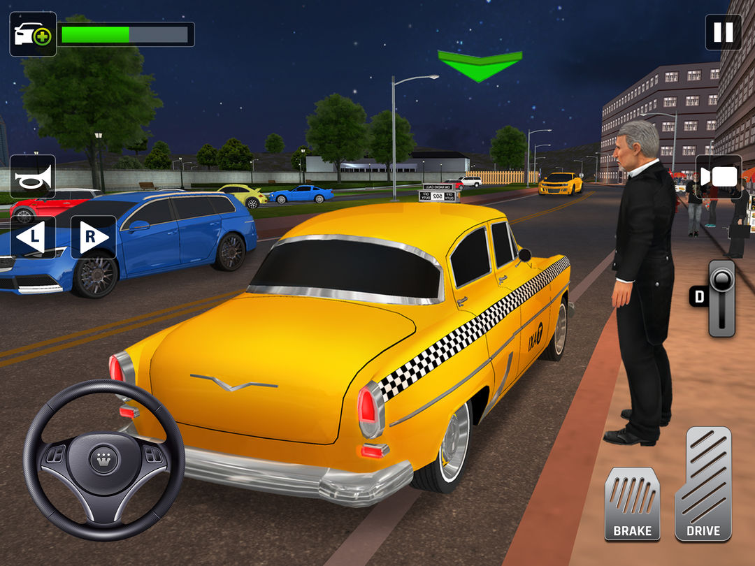 City Taxi Driving 3D Simulator screenshot game