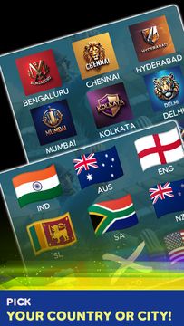 Cricket Board League ゲームのスクリーンショット