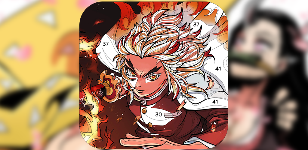 Jogo de Colorir Demon Slayer versão móvel andróide iOS apk baixar  gratuitamente-TapTap