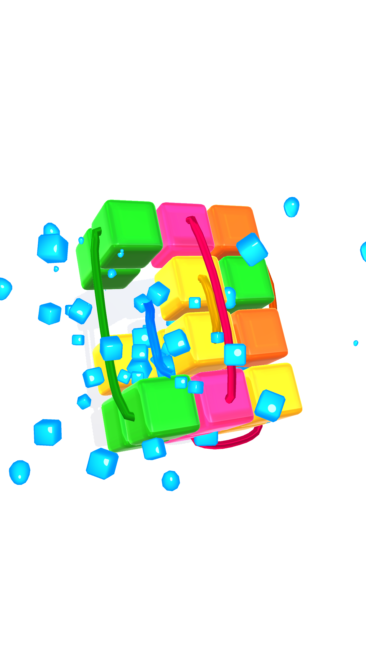 Cube Rope 3D 遊戲截圖