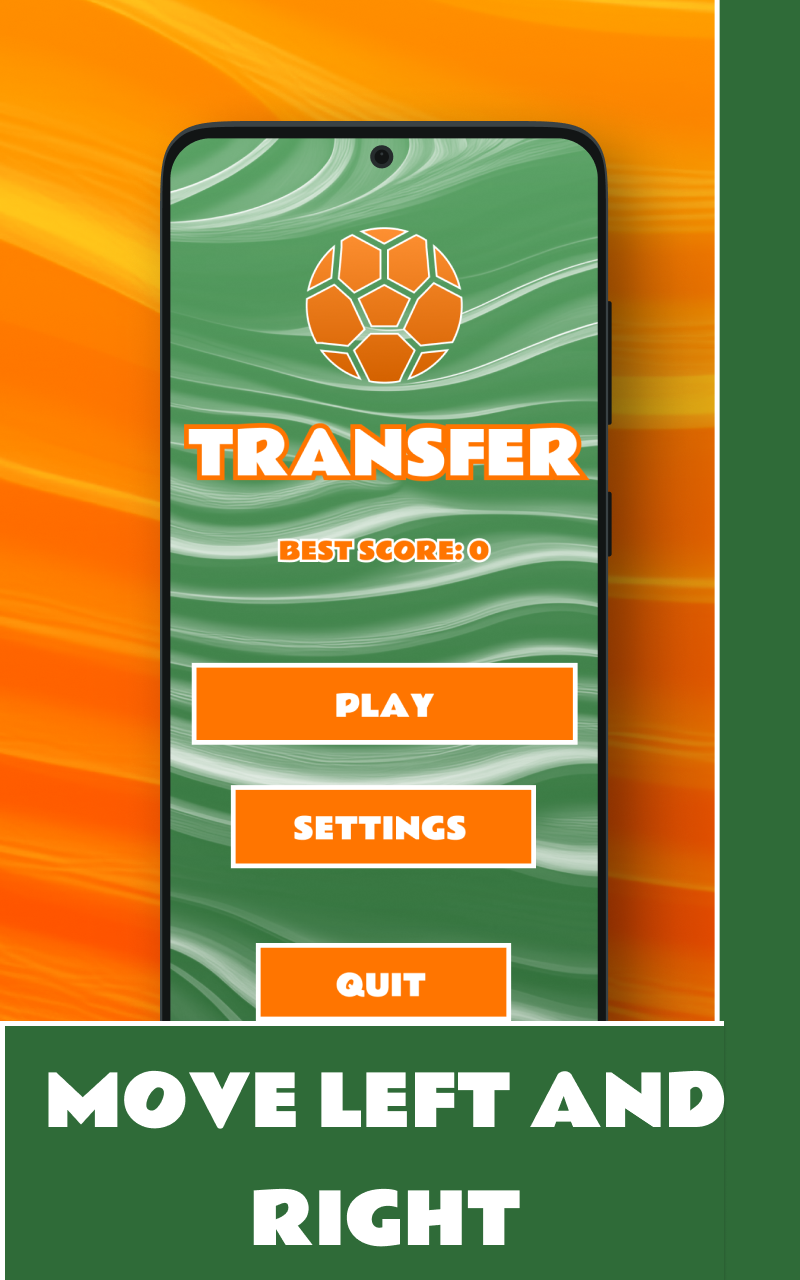 Screenshot of Transfer