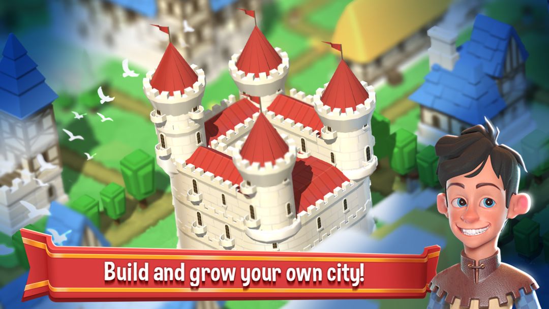 Screenshot of Crafty Town - Idle City Builder