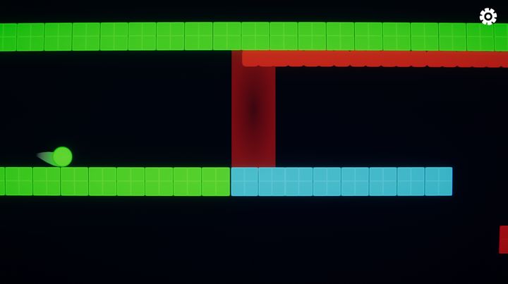 Rainbow Gravity ゲームのスクリーンショット