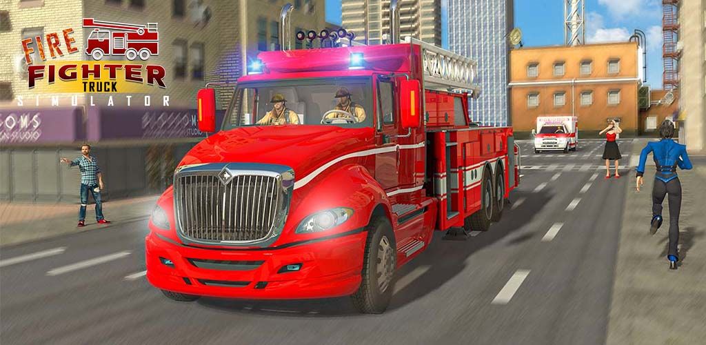 Firefighter Rescue Truck: 911