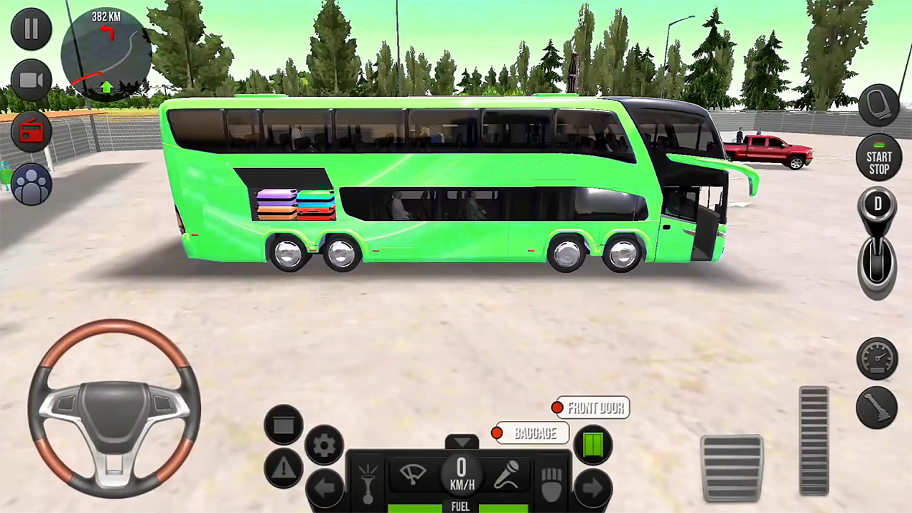 Bus Driver Pro Game Screenshot