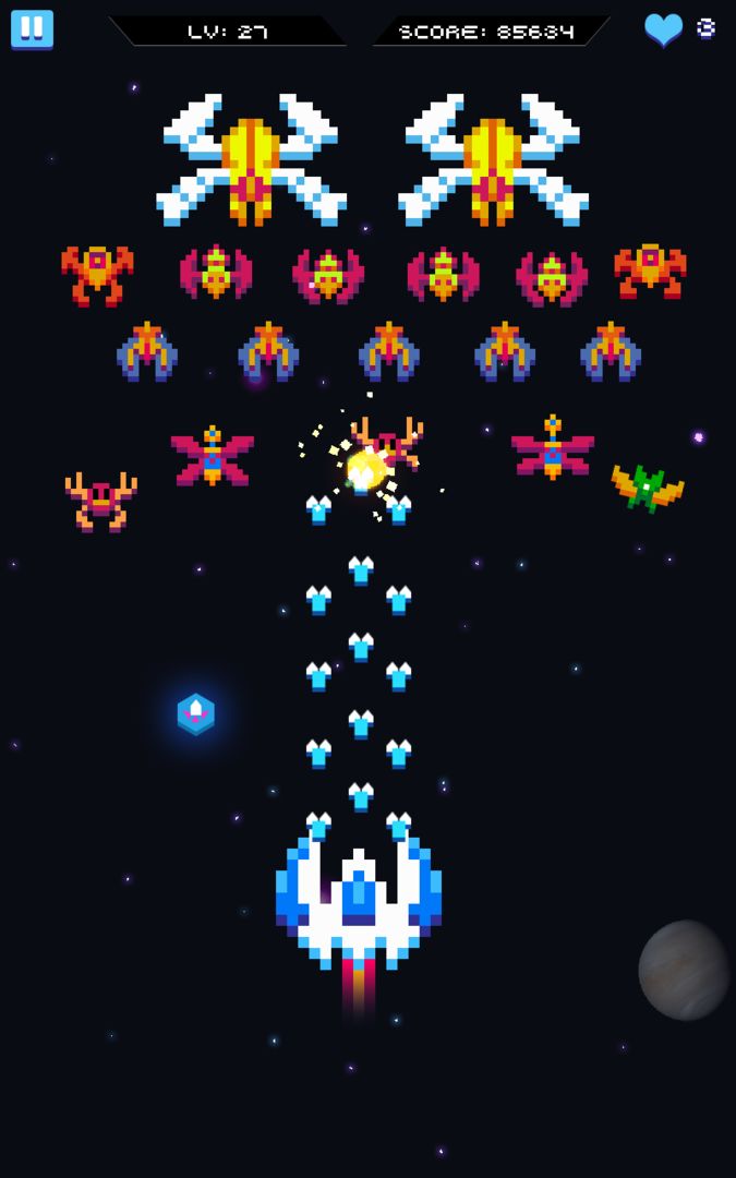 Galaxy Shooter遊戲截圖