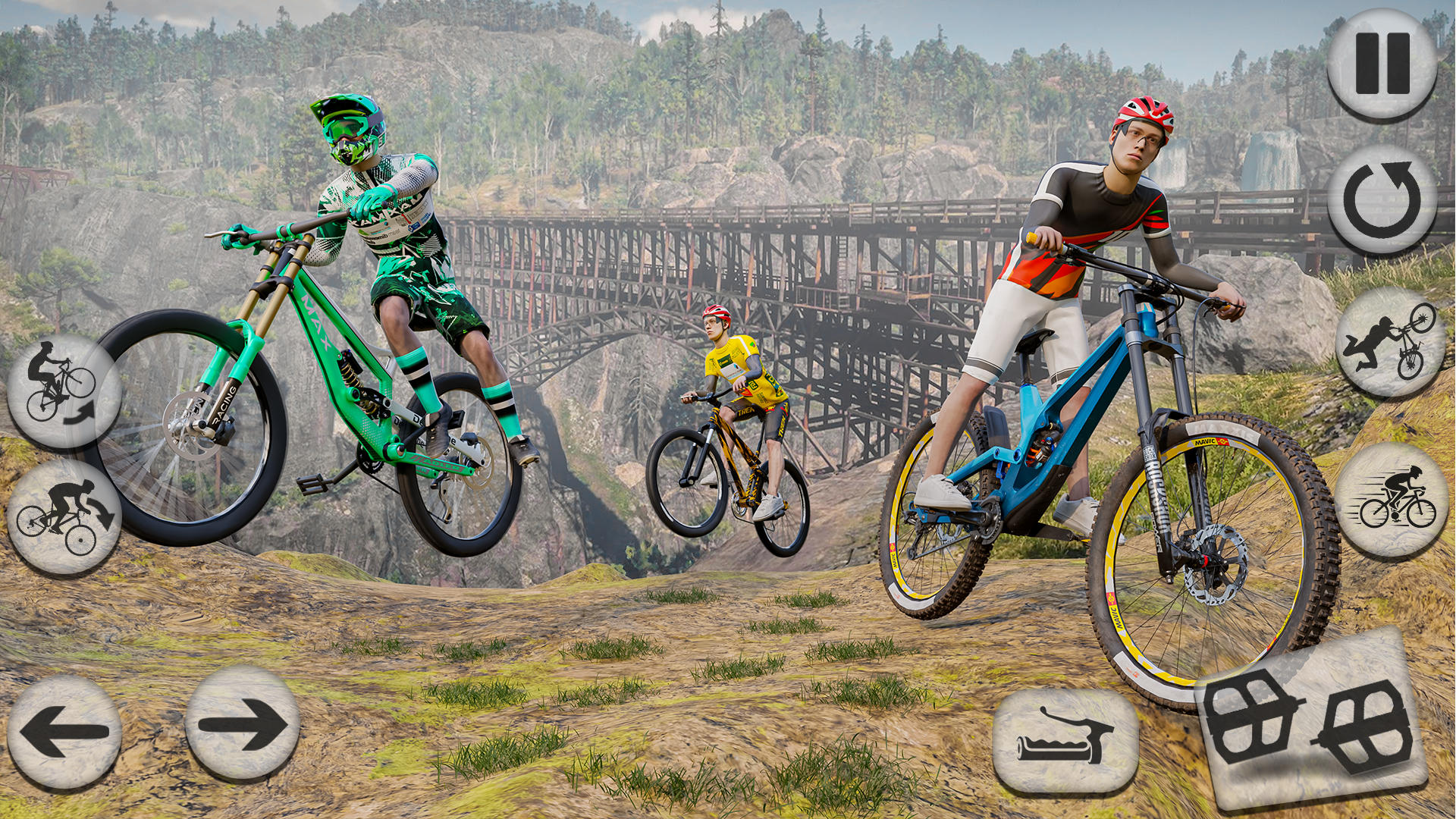 Screenshot 2 of BMX Bicycle Stunts Bikes Games 