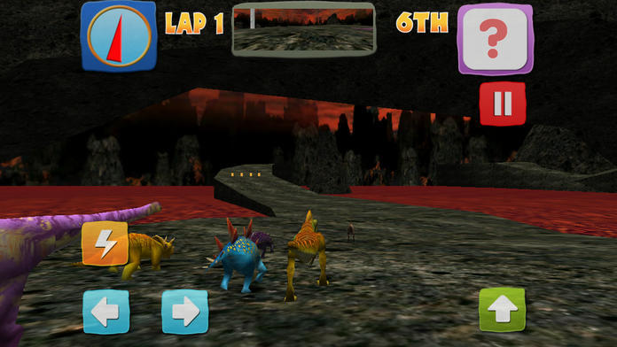 Dino Dan: Dino Racer遊戲截圖